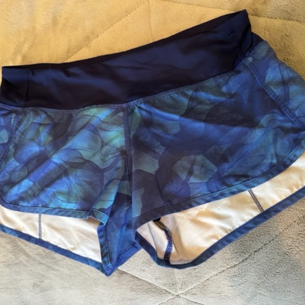 Blue Lululemon Shorts